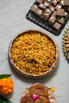 Diwali Mixture and Homemade Chocolates