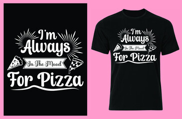 Trendy Pizza Quotes T-shirt & SVG Bundle