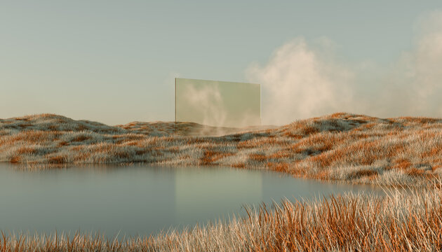 3d Autumn Landscape