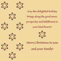 Abstract background with colorful christmas wishes, decorations, festival celebration, set of elements pattern, graphic design illustration wallpaper