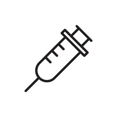 syringe icon vector design templates