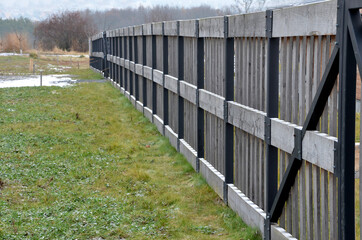 oak log fencing with barrier-free access for seniors and the immobile. safari zoo with a large...