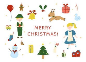 クリスマスのイラスト素材