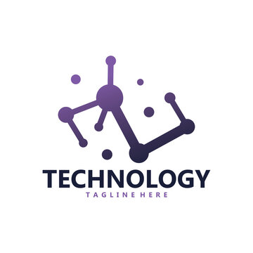 tech logo futuristic