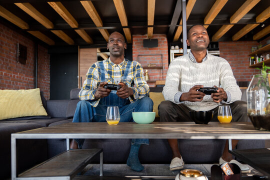 Gaming At Modern Apartment