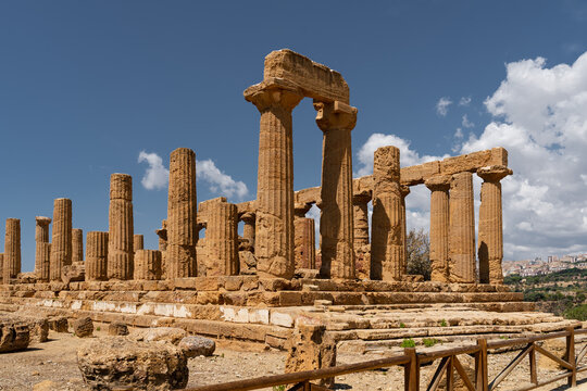 The Valley of the Temples. Agrigento, Sicily