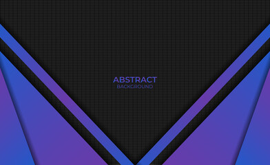 Design Gradient Abstract Style Purple Blue Background
