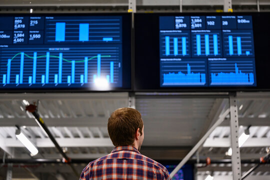blue Collar worker at Manufacturing facility 