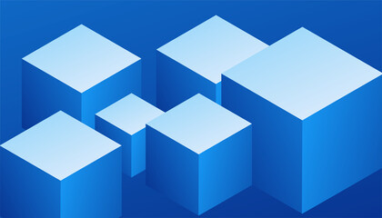 Modern blue abstract background. Vector illustration design for presentation, banner, cover, web, flyer, card, poster, wallpaper, texture, slide, magazine, and powerpoint.