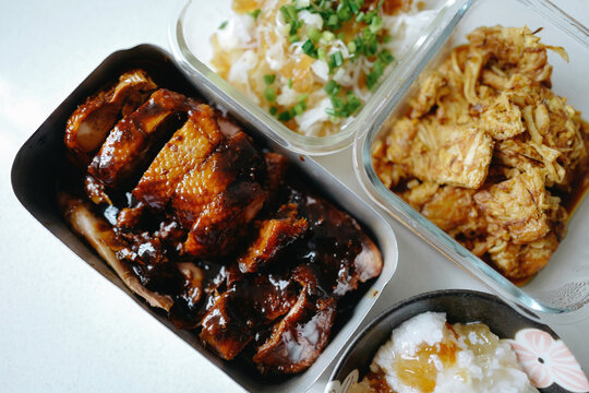 Chinese traditional home dinner