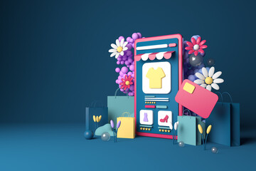 Online Shop on Mobile