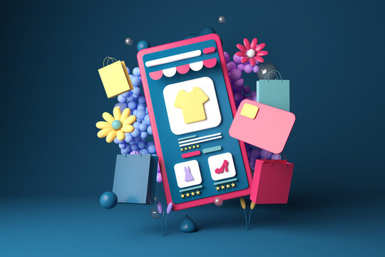 Online Shop on Mobile