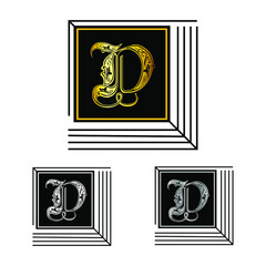 letter D logo. minimal design concept, font logo design.