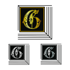 letter G logo. minimal design concept, font logo design.
