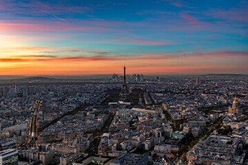 der Eiffelturm in Paris