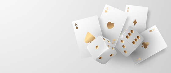 dice casino chips flying realistic tokens for gambling, cash for roulette or poker, - obrazy, fototapety, plakaty