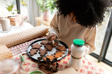 Gingerbread cookies decoration