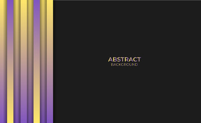Abstract Modern Gradient Purple & Yellow Background Design Style
