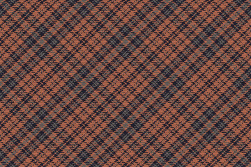 Seamless pattern of scottish tartan plaid. Repeatable background with check fabric texture. Vector backdrop striped textile print.