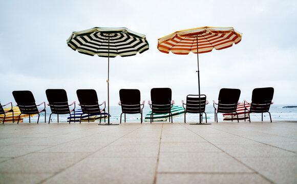 Beach chairs