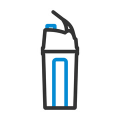 Icon Of Fitness Bottle