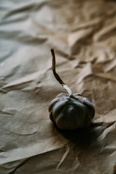 Head of garlic.