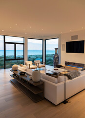 Luxury Waterfront Modern Home 