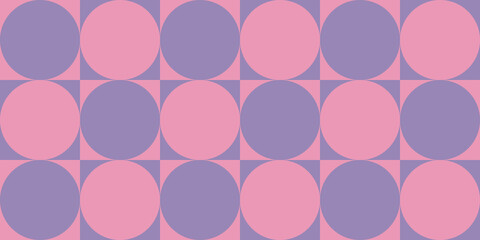 Geometric minimalistic pattern. Abstract design for advertising branding, web banner, business.Colorful Bauhaus pattern background. Vector illustration