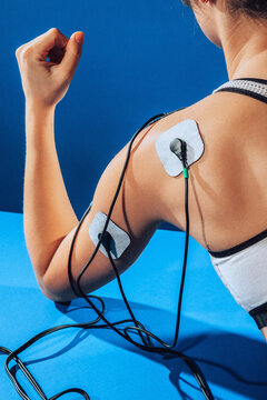 Electro therapy treating.