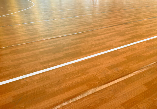 wooden floor with lines