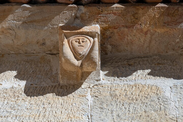 Romanesque church of San Marcos in Montecillo - Canecillo.