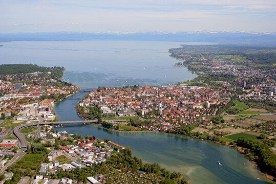 Luftbild Konstanz am Bodensee