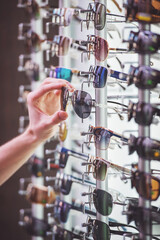 Sunglasses store