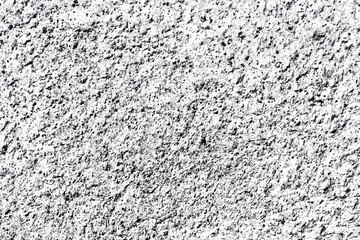 Stucco wall texture. White concrete surface background. Gray plaster wall pattern. Grain distressed backdrop for graphic design.