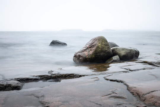 Rocks in the sea