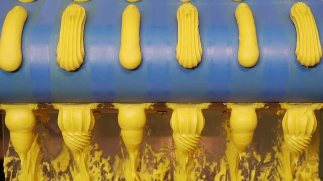 Manufacturing process in the food industry.