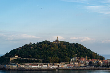 Fototapeta premium Monte Urgull, San Sebastian