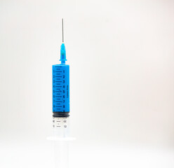 syringe with liquid