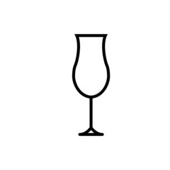drink glassware icon set vector illustration
