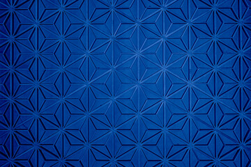 麻の葉模様_木の細工