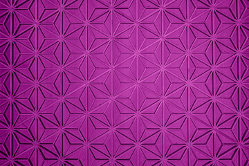 麻の葉模様_木の細工