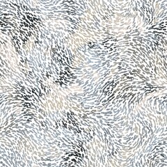 Seamless neutral and white grungy classic abstract surface pattern design for print. High quality illustration. Monochrome earth colored design with white pattern design overlay. Repeat graphic swatch