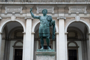 The Basilica of San Lorenzo Maggiore  church in Milan