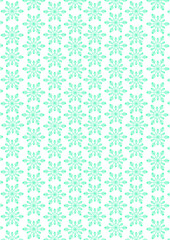 seamless pattern with snowflakes