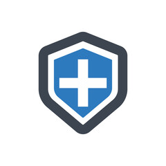 Health insurance medical icon