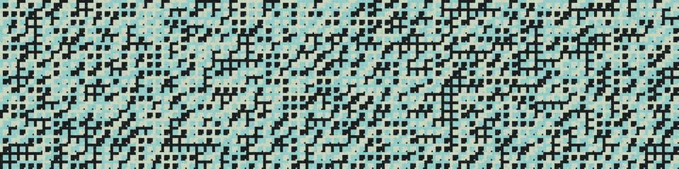 Abstract Geometric Pattern generative computational art illustration