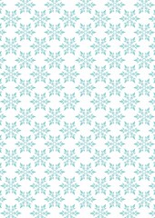 repeating background of snowflakes. background texture for wrapping paper or wrapping of snowflakes of snowflakes