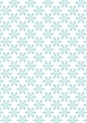 repeating background of snowflakes. background texture for wrapping paper or wrapping of snowflakes of snowflakes