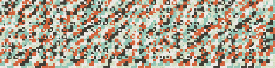 Abstract Geometric Pattern generative computational art illustration