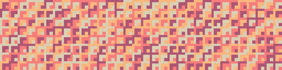Abstract Geometric Pattern generative computational art illustration